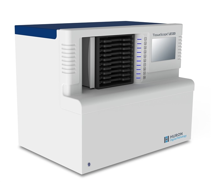 TissueScope LE120 Whole Slide Scanner. Image Credit: Huron Digital Pathology