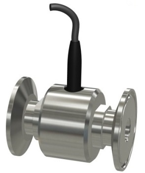 Stainless Steel Tri-Clamp Turbine Flow Sensor from Equflow BV
