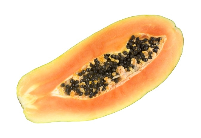 Maradol red papaya. Image Credit: BW Folsom / Shutterstock