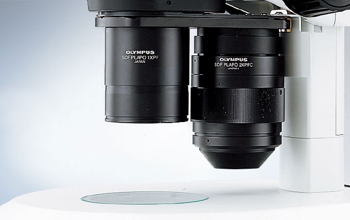 Double Objectives for 3.5x to 230x Zoom