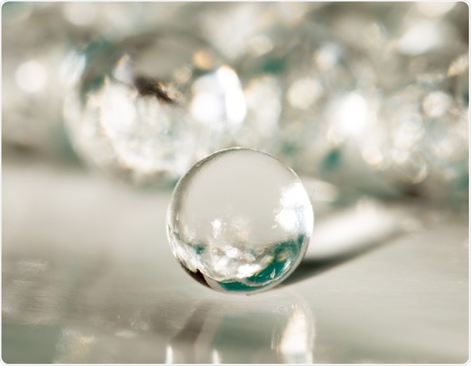 Balls of the hydrogel. Image Credit: Donikz / Shutterstock
