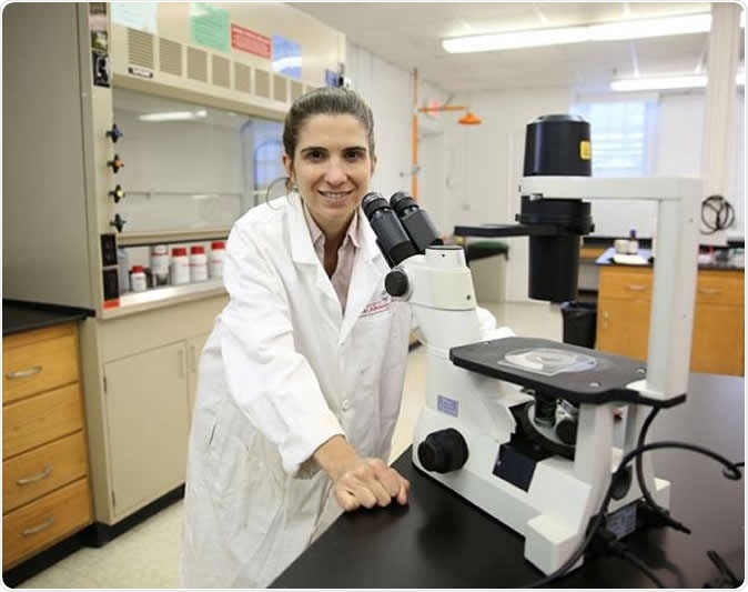 Emily Noble was the lead author on the research paper. (Photo by Cal Powell)
