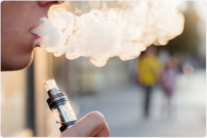 Three quarters of teens who vape report using nicotine, marijuana, or multiple substances. Image Credit: Fedorovacz/ Shutterstock