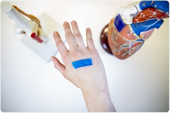 Active adhesive dressings can close wounds faster than other methods