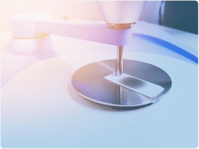 Fourier-transform infrared spectroscopy, FTIR. Image Credit: Ken Stocker / Shutterstock
