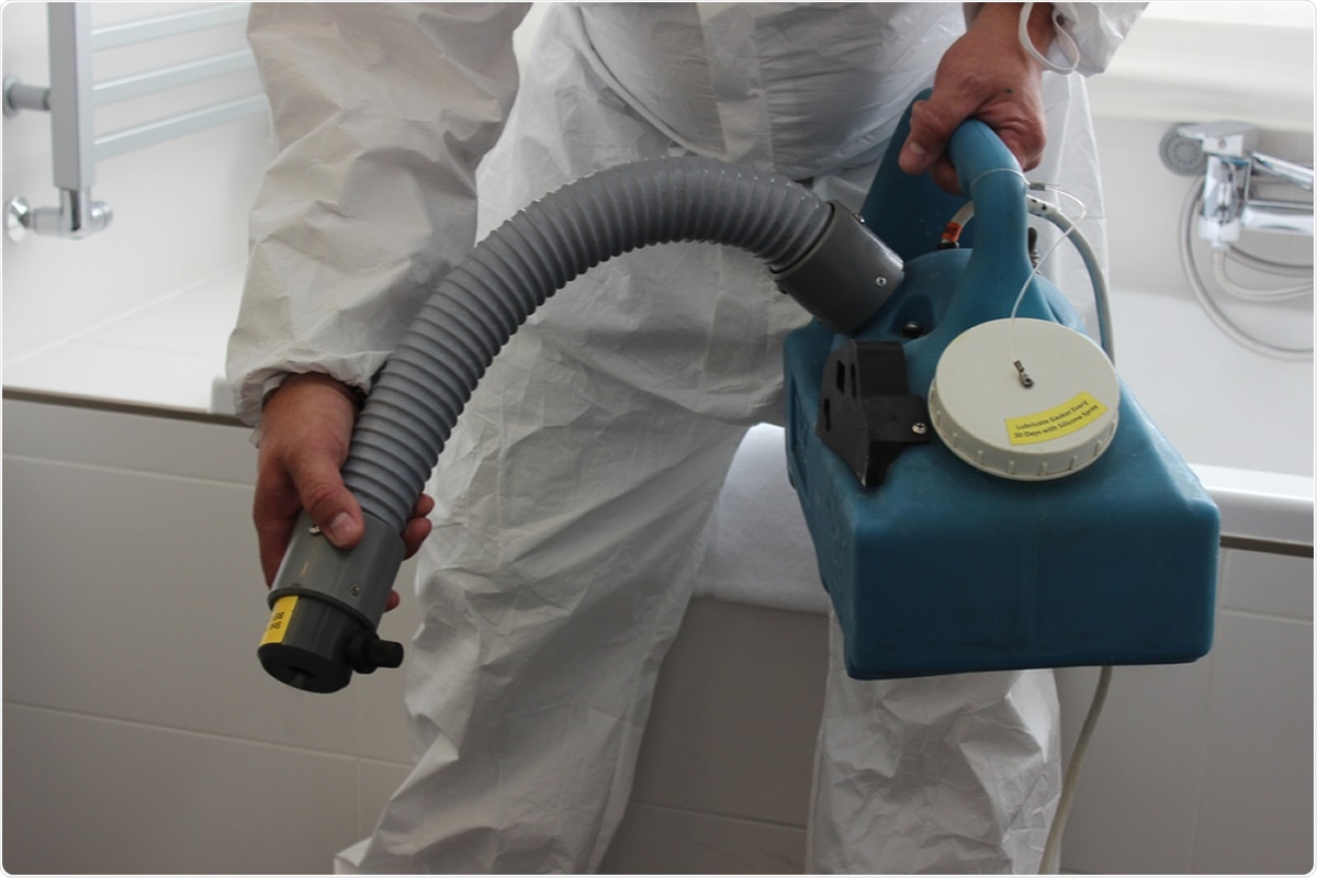 Study: An automated room disinfection system using ozone is highly active against surrogates for SARS-CoV-2. Image Credit: Layna Fernandez / Shutterstock