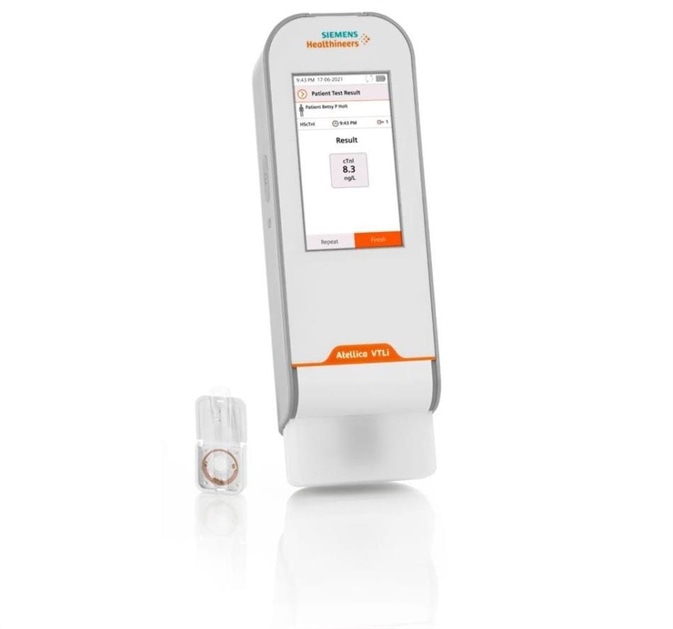 The Atellica VTLI patient-side immunoassay analyzer from Siemens
