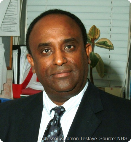 Prof Solomon Tesfaye - image for press release Prof Solomon Tesfaye - image for press release