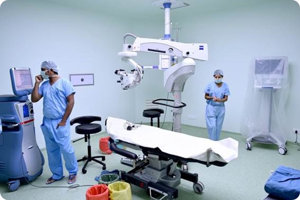 Operating Room Corneal surgery