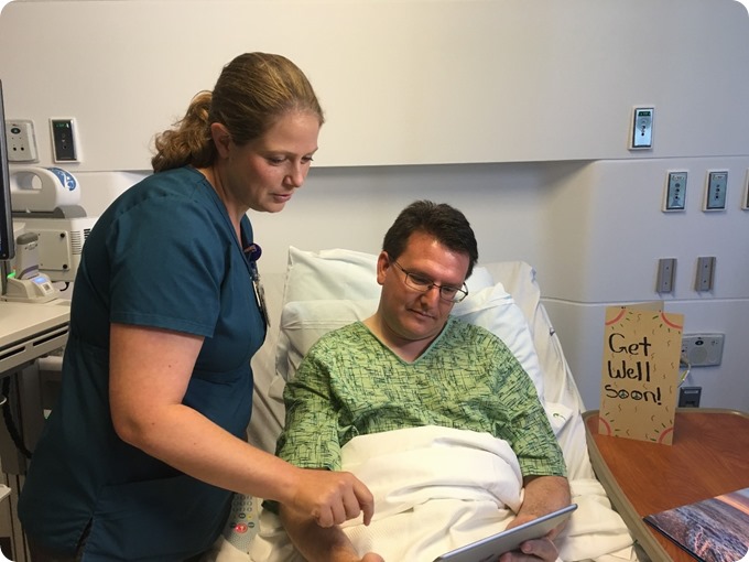 doctor and patient smartphone