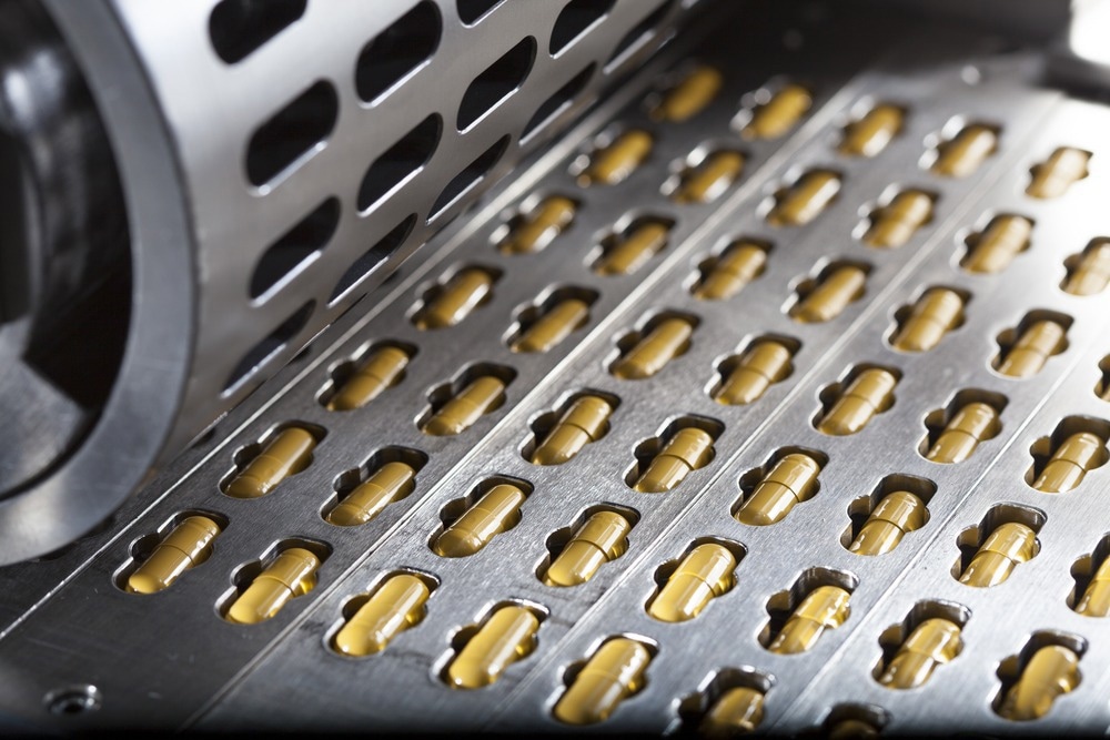 Pharmaceutical production line. Image Credit: Planar/Shutterstock.com