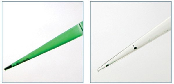 Pipetting low and high-density liquids