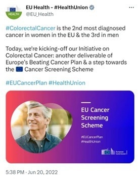 Global colorectal cancer (CRC) awareness report 2023