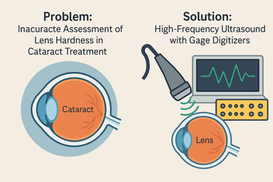 Breakthrough imaging for early ovarian cancer detection with GaGe digitizers