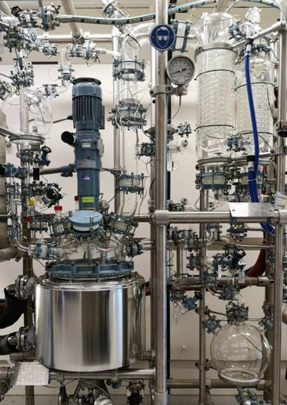 20 L Büchi jacketed Hastelloy vessel