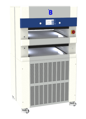 Contact shock freezer CSF61 for blood plasma freezing