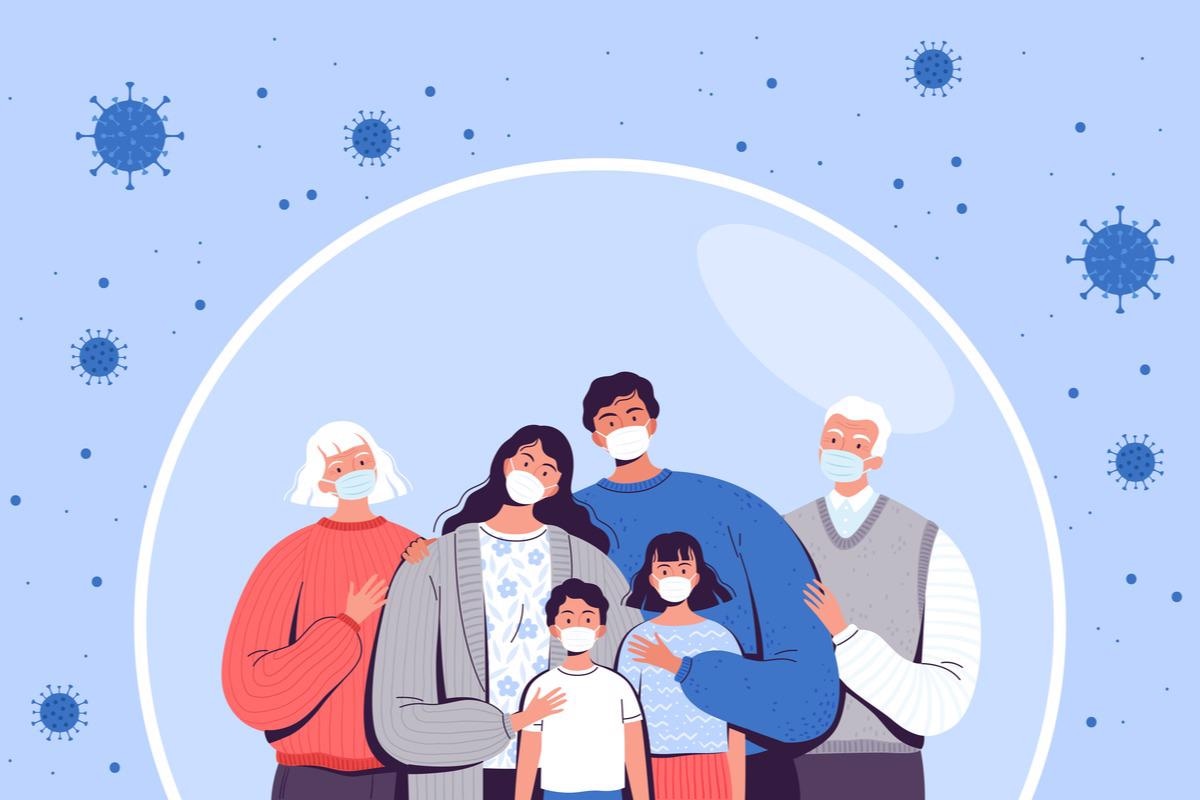 Study: The role of multi-generational household clusters in COVID-19 in England. Image Credit: Oqvector/Shutterstock