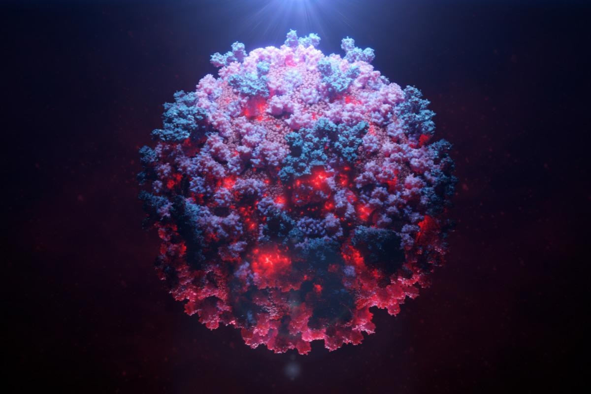 Study: Glycosylation and disulfide bonding of wild-type SARS-CoV-2 spike glycoprotein. Image Credit: Alpha Tauri 3D Graphics/Shutterstock