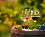 What are the health benefits and food industry applications of wine industry by-products?