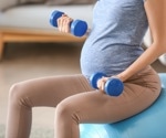 Maternal exercise shapes early yolk sac growth, varies with baby's sex