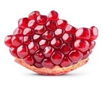 Extract from pomegranate peels and seeds shows anti-hypertensive properties