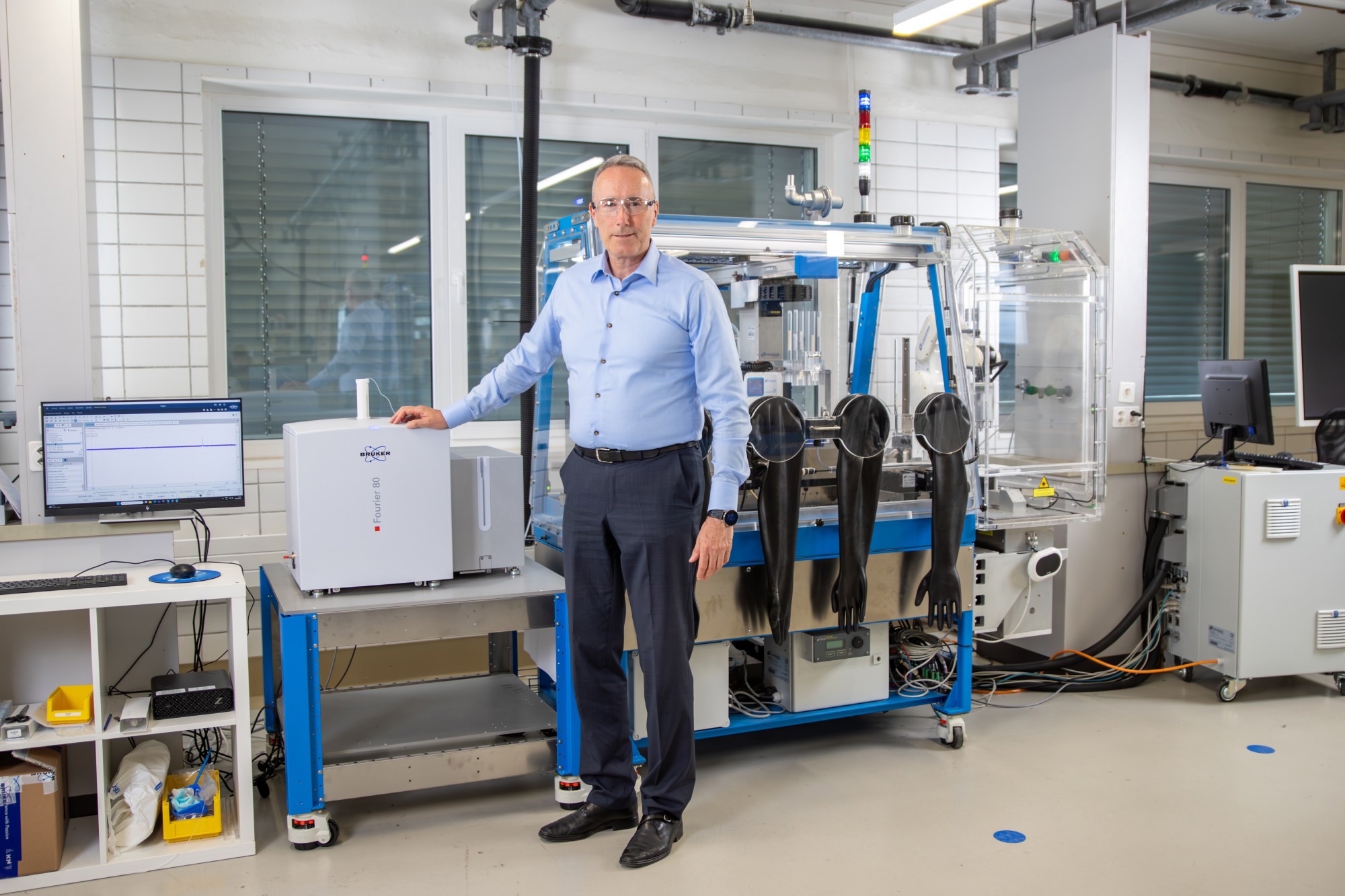 Bernd Gleixner showcasing the Fourier 80